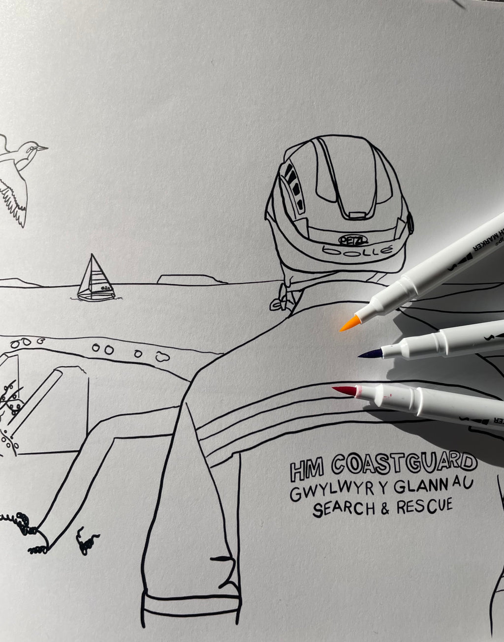 Penarth Colouring Book