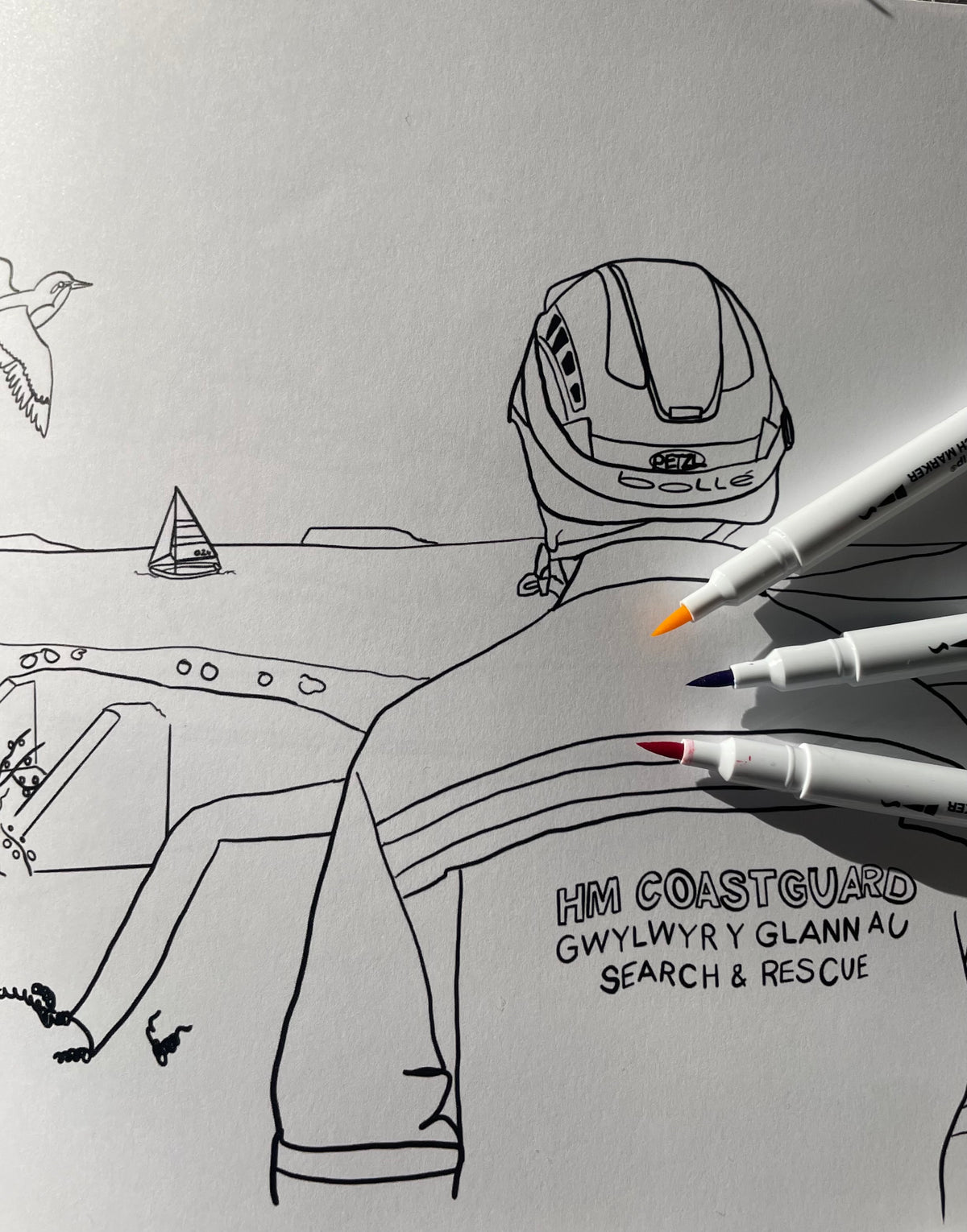Penarth Colouring Book
