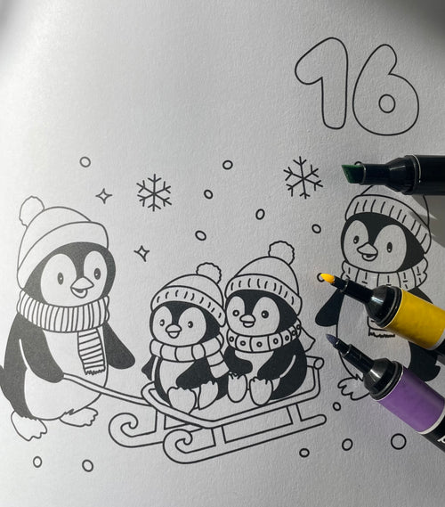 Colour Your Way to Christmas - Advent Calendar